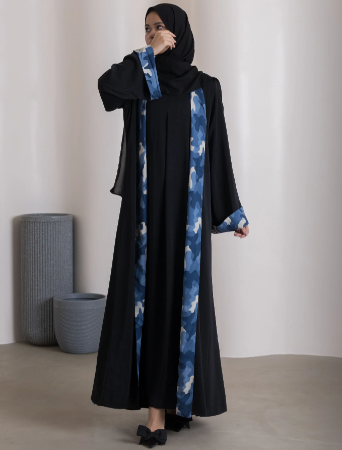 Meher Reversible Abaya - Blue