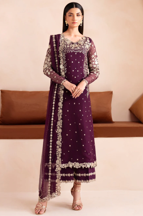 Mulberry - Farasha - Stitched